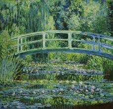 Water Lilies And Japanese Bridge 1899