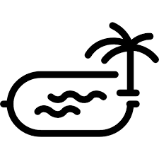 Palm Tree Swim Summertime Swimming
