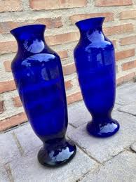 Vintage Italian Cobalt Blue Murano