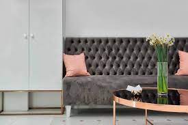 Walls Goes Well With Gray Furniture