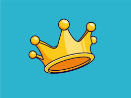 Floating Crown Cartoon Icon Graphic By