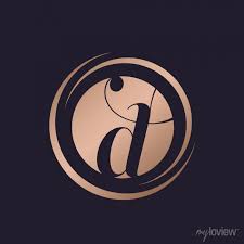 Letter D Logo Decorative Creative