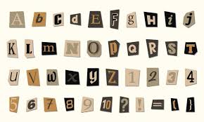 Alphabet Letters Vector Ilration