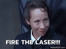 fire the laser austin powers gif fire