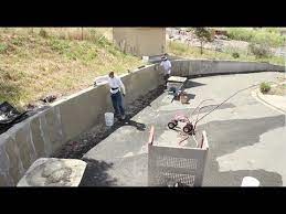 Applying Cement Stucco Concrete