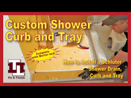 How To Install A Schluter Shower Tray
