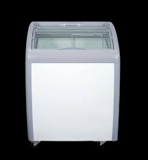 1 Door Glass Top Chest Freezer For