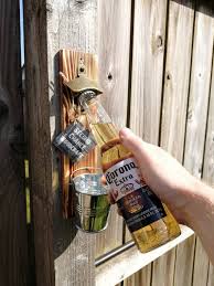 Wall Mounted Bottle Opener Garden Bar