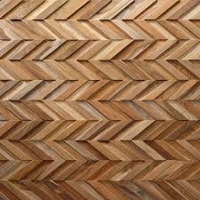Wood Panel 3d Ultrawood Teak Chevron