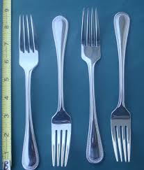Continental Bead 4 Dinner Forks Wallace
