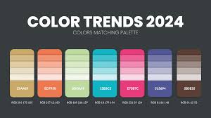 2024 Color Trends Color Palette In