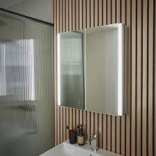 Flow Bathroom Cabinets Illuminated