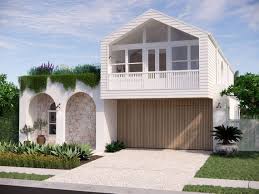 White Olive House Plans Modern Coastal