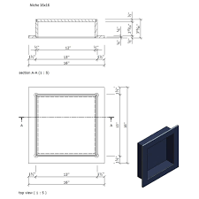 Wedi Shower Niches