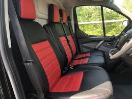 Ford Transit Custom Punched Leather