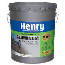 Henry 869 Rubberized Aluminum Roof