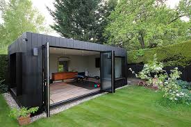 Garden Rooms With Charred Timber