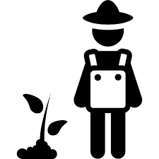 Gardener With Hat Free People Icons