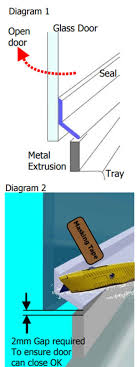Shower Door Seal Universal Fitting