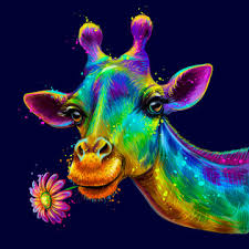 Colorful Giraffe Images Browse 35 227