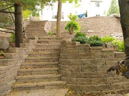 Concrete Block Raised Patio With Allan