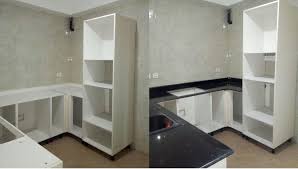 Concrete Slab In Modular Kitchen