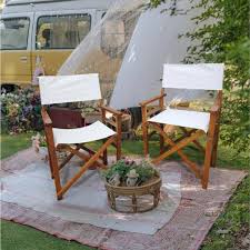 Wood Folding Chair Portable Lawn Chair