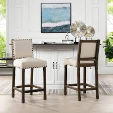 Barstool With Linen Seat 81160 Mlb