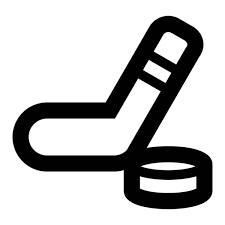 Game Hockey Ice Icon Outline Style