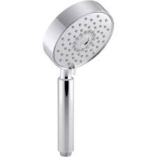 Handheld Shower Head In Polished Chrome