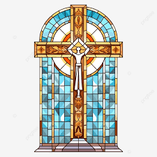 Church Glass Window Stained Mosaic
