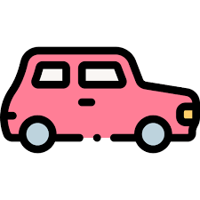 Car Free Transport Icons