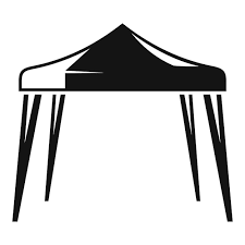 Premium Vector Event Tent Icon Simple