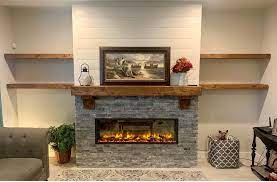 Matte Finished Fireplace Mantel