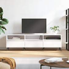 Tv Cabinet White 150x30x44 5 Cm