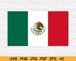 Mexico Flag Svg Mexican National