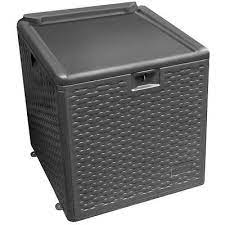 Hampton Bay 28 Gal Brown Resin Wicker