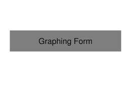 Ppt Graphing Form Powerpoint