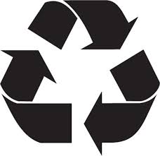 Recycle Symbol Vinyl Decal Sticker Work