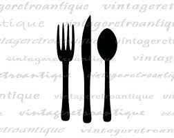Fork Knife And Spoon Silverware