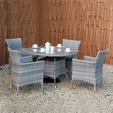 Rattan Dining Table And 4 6 Or 8