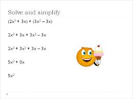 Polynomials Simplifying Math