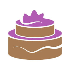 Premium Vector Cake Icon Logo Design