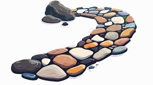 Paving Path Flat Icon For Architectural