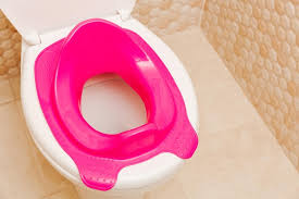 Baby Pink Toilet Seat In Toilet Hygiene
