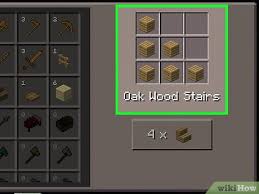 How To Make Stairs In Minecraft 11