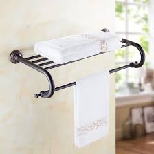 Flg Modern Bath Towel Rack Oil Rubbed