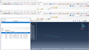 simply supported beam in abaqus