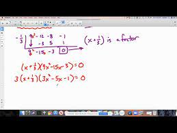 Solve Rational Equation With Quadratic