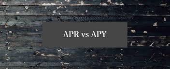 Apr Vs Apy What Is The Difference